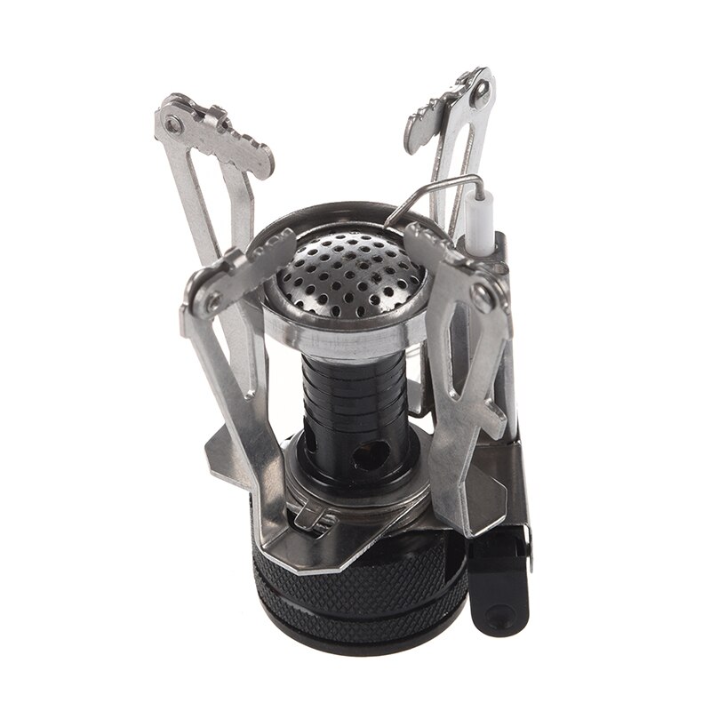 Ultralight Backpacking Canister Camp Stove Burner with Piezo Ignition 3.9oz