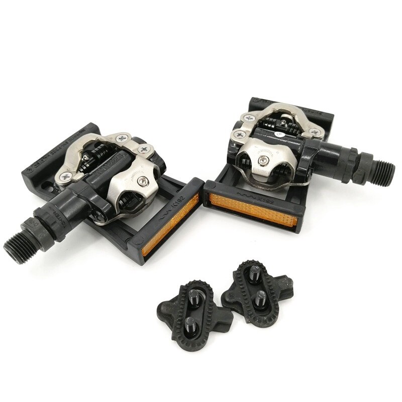 Pedales originales SPD M520, Pedal de bloqueo automático, PD-M520 de rodamiento con abrazadera, accesorios de bicicleta de montaña y de carretera: M520 -PD22  No Box