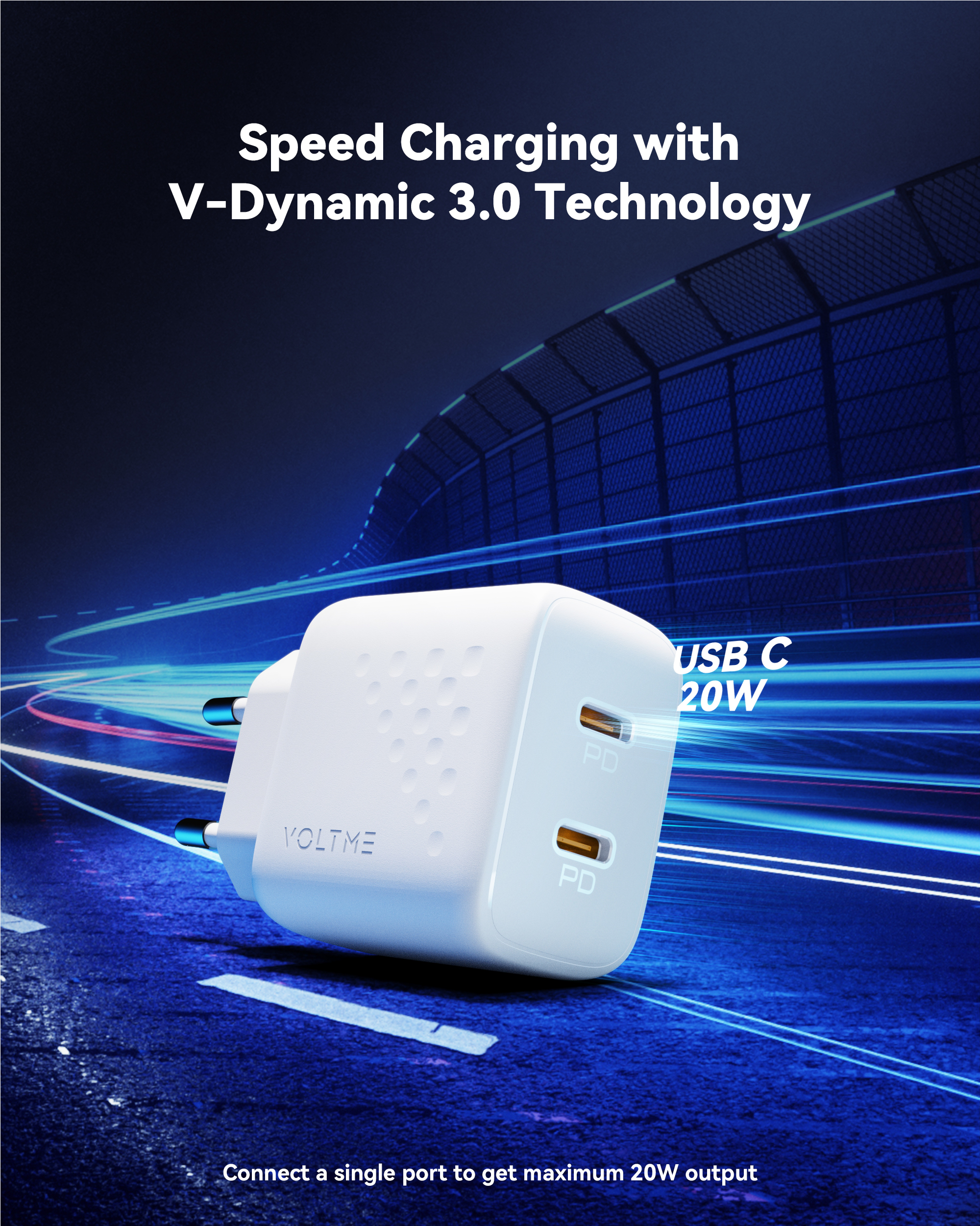 VOLTME 10PCS-Pack Revo 20W Mini/Lite/Duo Lite Series Clearance Tpye C USB C ChargerFast Charging For iphone Samsung