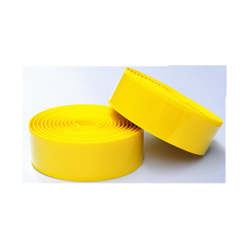 Bandes de guidon de vélo de couleur Bianchi rouge rose vert bleu jaune blanc ruban de barre de vélo: yellow