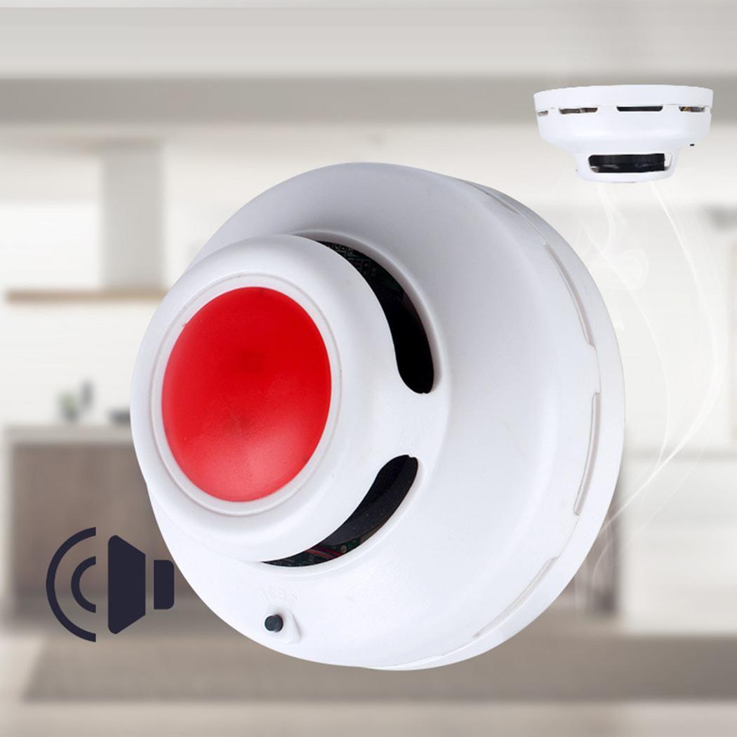 Fire Protection Smoke Detector Portable Alarm Sensors For Home Security Alarm System Indoor Mist AlarmDetector Sound&Light Alarm: combined type