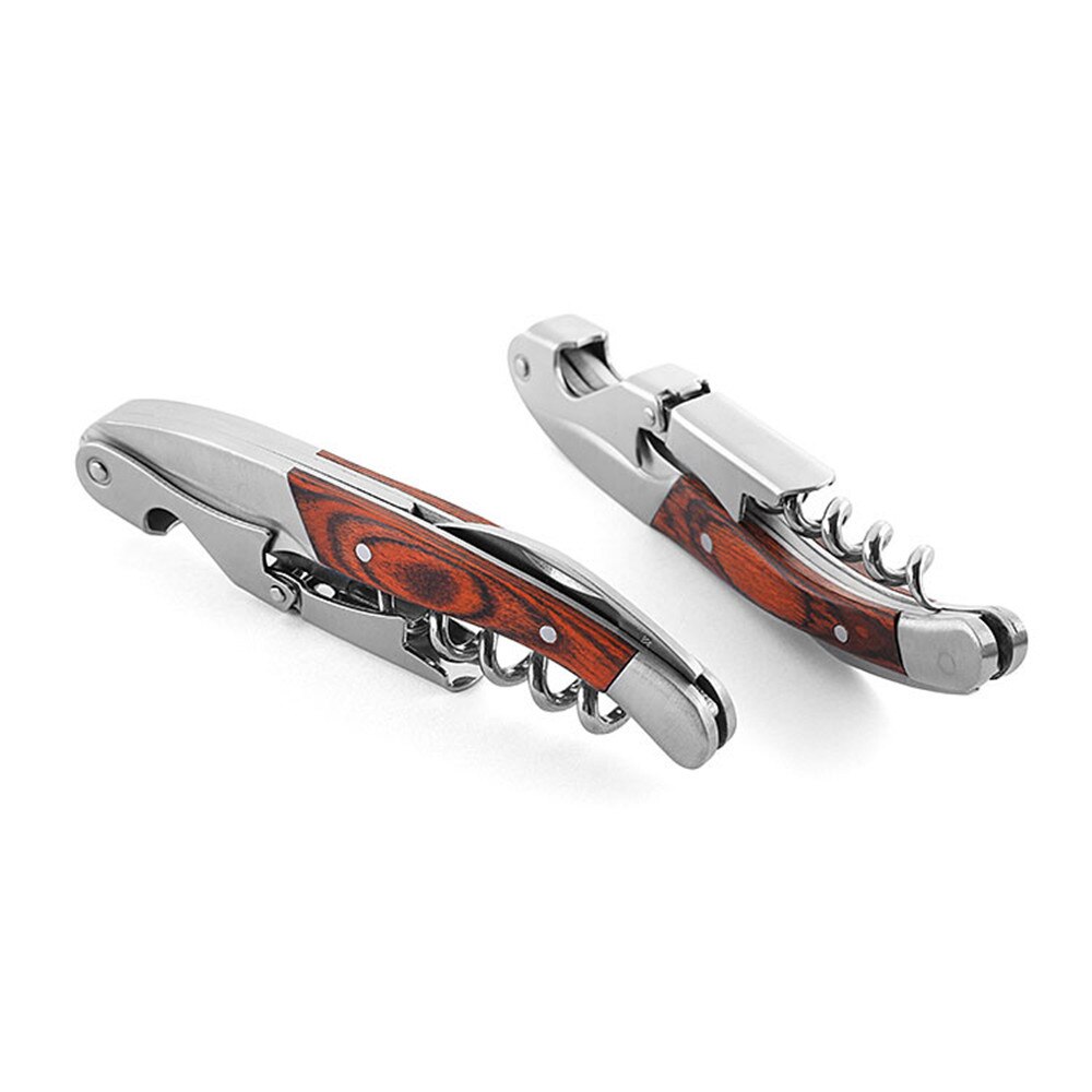 Wine Opener, Waiters Corkscrew, Bottle Opener and Foil Cutter for Wine Lovers