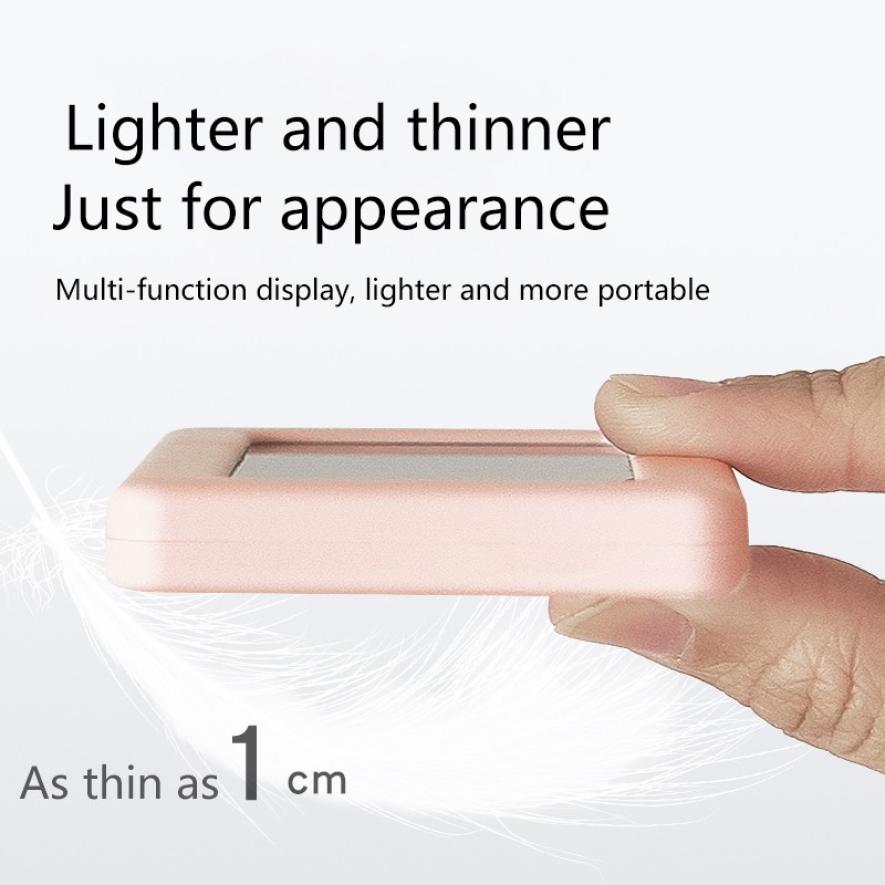 LED Digital Clock Electronic Digital Screen Desktop Clock for Home Office Backlight Snooze Data Calendar Desk Clocks