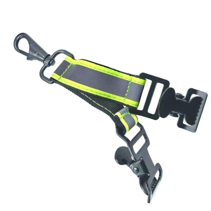 Gloves Keeper Firefighter Glove Strap Convenient Green Grey Labor Work Clamp Mitten Clips Multifunction Portable Gloves Clamps: Red