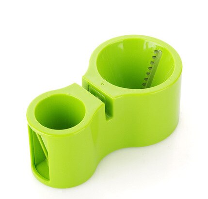 Spiralizer Premium Vegetable spiral slicer +Sharpener Fruits Grater Pasta Noodles zucchini Julienne Peeler Cutter Maker: Green