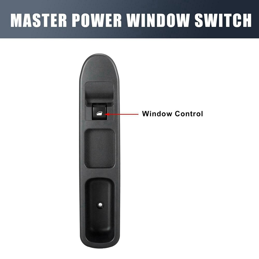 Interrupteur de commande de vitre électrique, bouton de lève-vitre, côté passager, pour Peugeot 53269709, 96351625XT, 307