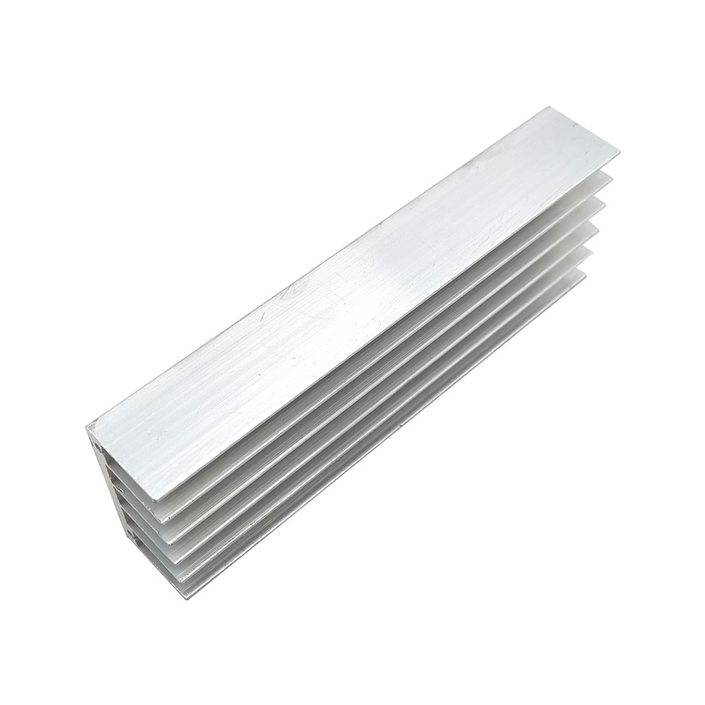 2 st 120 x 40mm kylfläns för led-lampor aluminium kylkort radiator 12cm cool panel ob led belysning diy