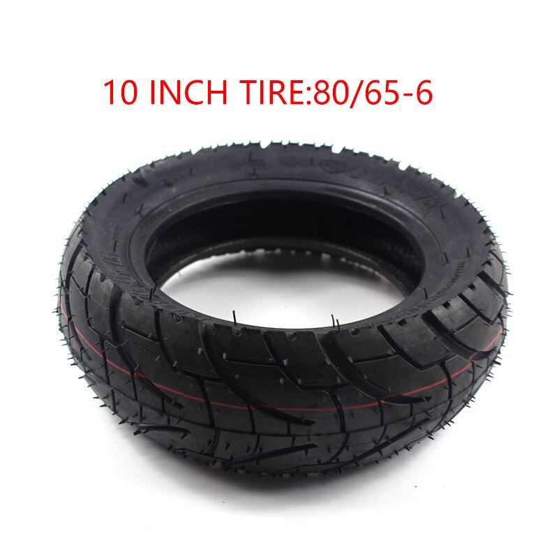 Electric Scooter Tire 255x80 Road Inner and Outer Tire 10 Inch Refitted Snow Antiskid Thickened and Widened Inner and Outer Tire: 80 65 6 out