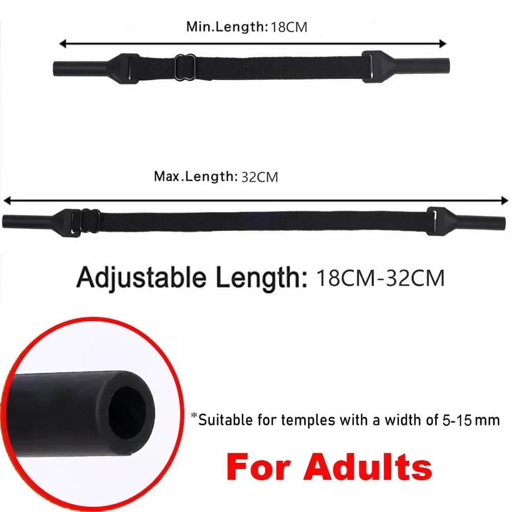 10pcs Glasses Chain For Kids Adults Sunglasses Strap Children Glasses Safety Band Strap Retainer Cord Holder Sport Glasses Rope