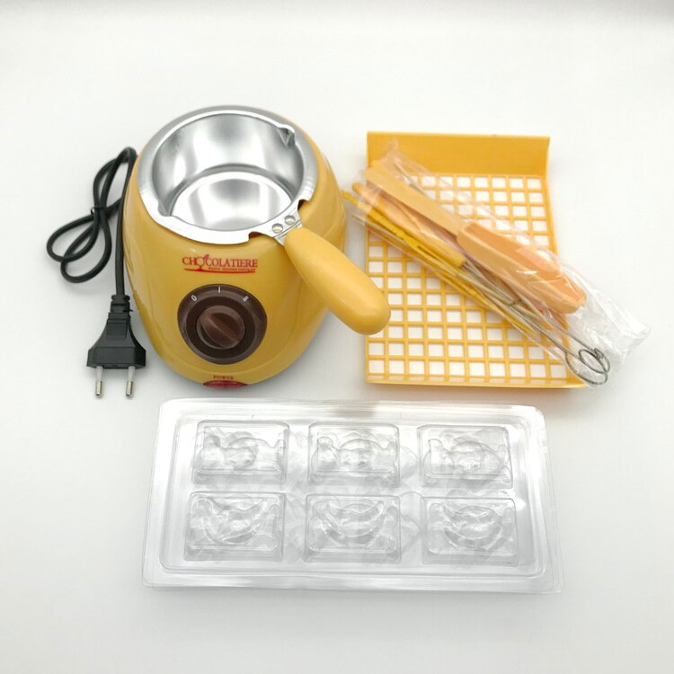 Máquina eléctrica para derretir dulces y Chocolate con calor, 250ml, máquina para Fondue, herramienta para hornear en la cocina, herramienta DIY para jabón hecho a mano