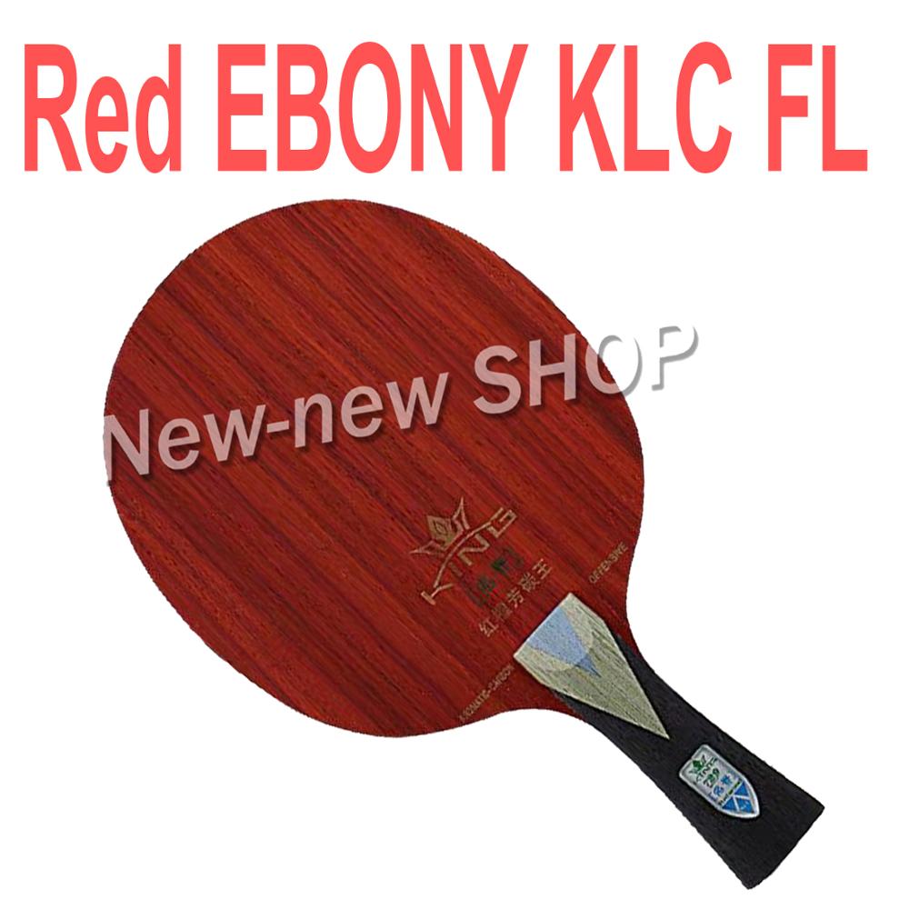 Amicizia 729 RE EBANO KLC Lama Tennis Da Tavolo 729 In Legno di Palissandro ALC 729 Verde ALc Racchetta EBANO Ping Pong Bat/ paddle: Red Ebony FL