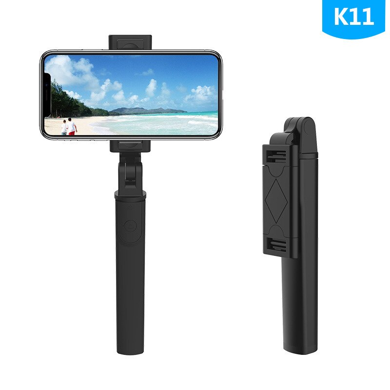 Ilict Model K05 Bluetooth Selfie Stick trípode Live Photo Shoot Selfie Stick Bluetooth Remote: K11 Bluetooth Selfie Stick