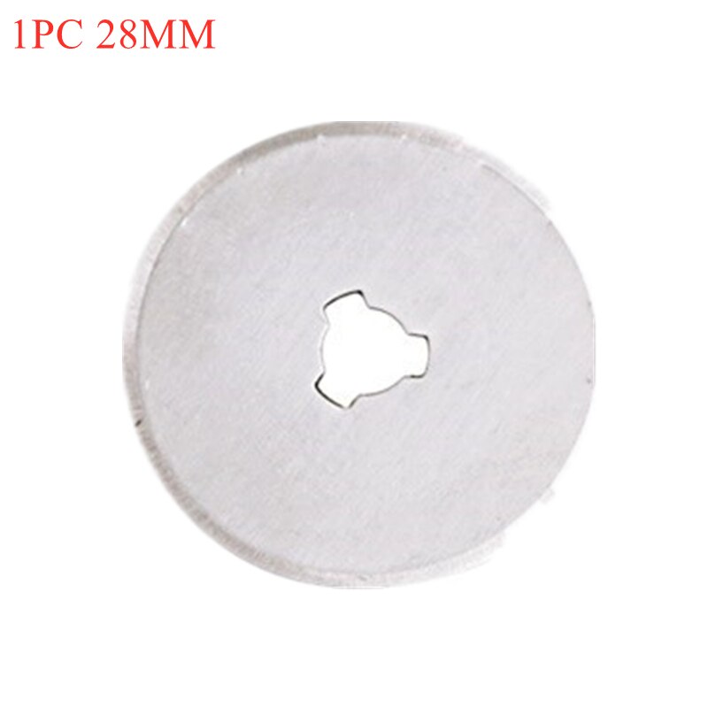 45mm 28mm Rotary Cutter for leather Set Blades for fabric Circular Quilting Cutting Patchwork Cut Tool Quilter Leather Cutter: 1pc 28mm Blades