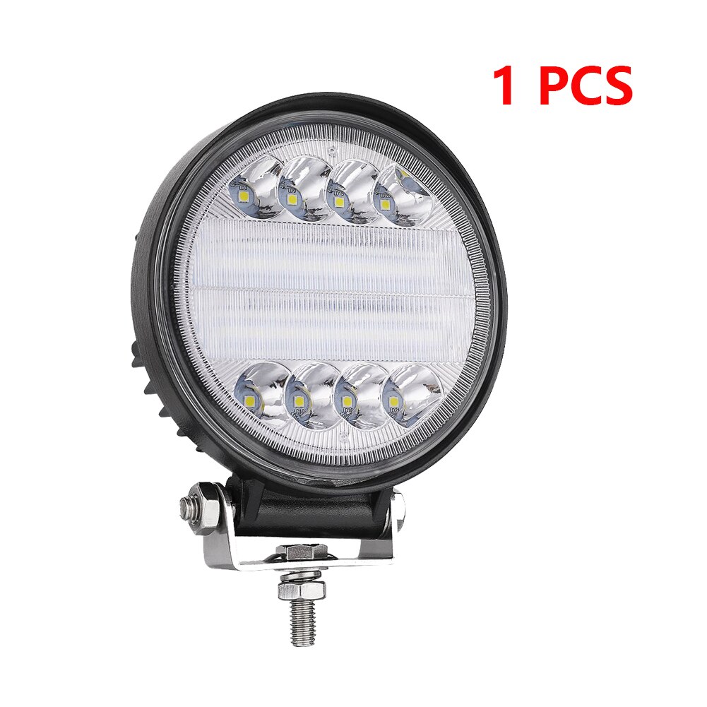 Led lys bar 90w led bar 30 barra led bil lys til 4 x 4 led bar offroad suv atv traktor båd lastbiler gravemaskine 12v 24v arbejdslys: 1 stk 90w