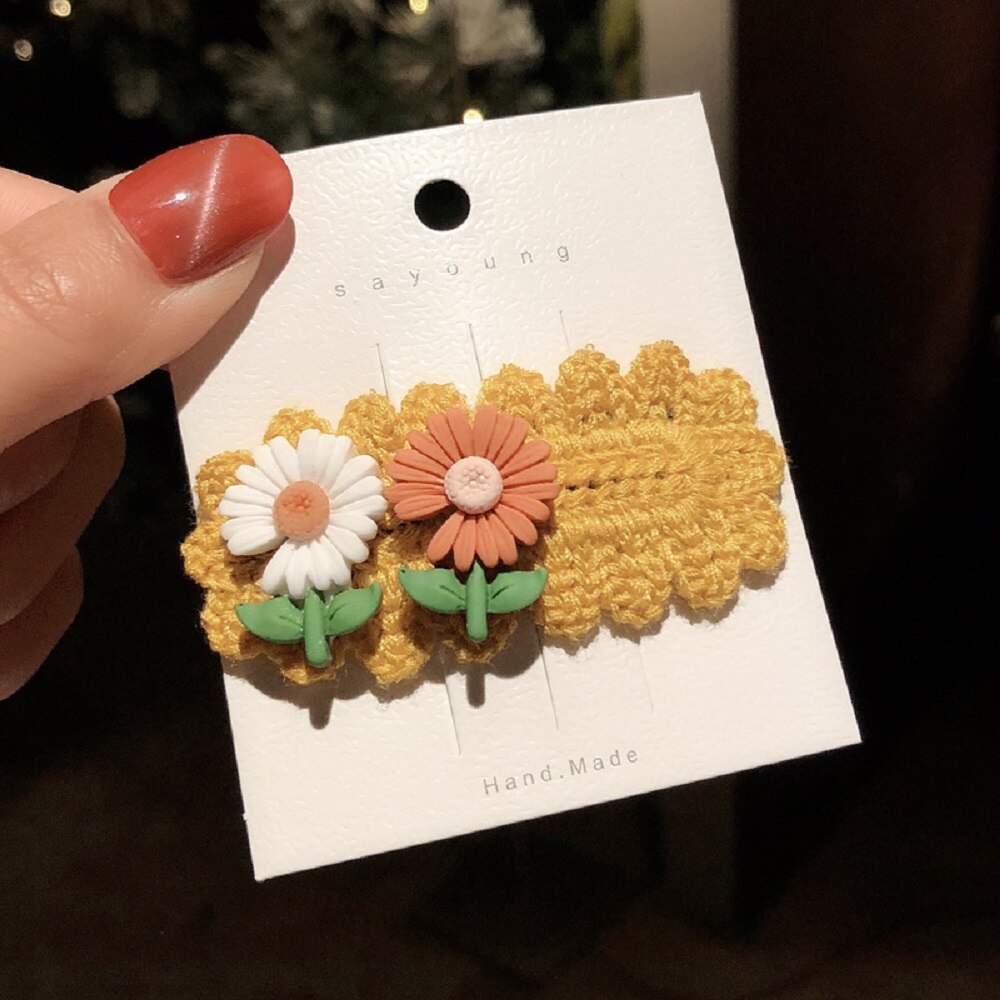 Pince à cheveux coréenne pour filles | Pince à cheveux BB bouclée, pince épingles à cheveux, mignonne fille femmes, barette bébé, accessoires pour cheveux: 5