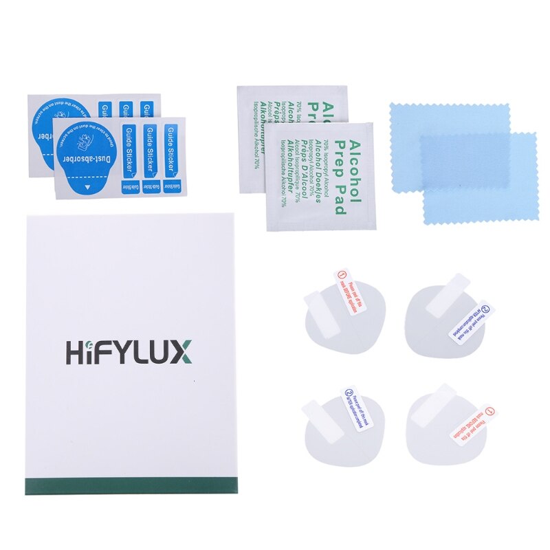 4 stück/set einfach anzuwendende vr-linsenschutzfolie für oculus quest 2 vr  n0hc