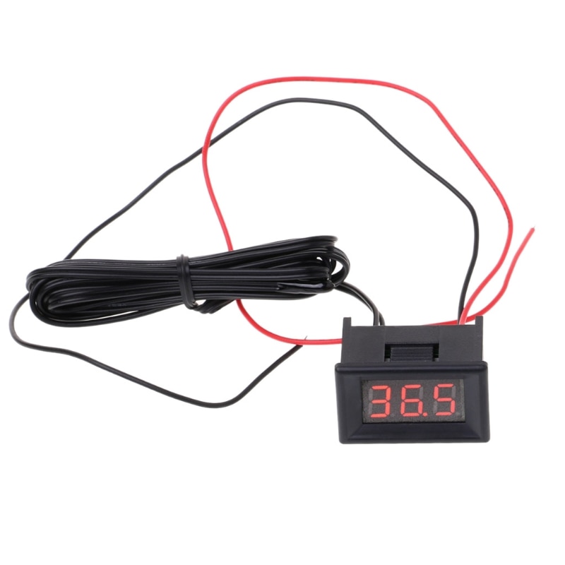 LED Digital Thermometer Car Probe Fridge Freezer Temperature -40~120C Degree DIY