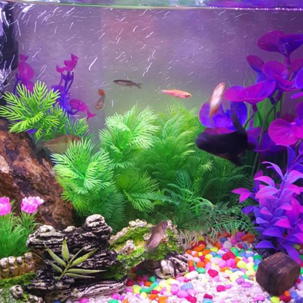 30/20/10cm akvariesimuleringsväxter vattenväxter akvariedekoration akvarietillbehör grön sammetsträd