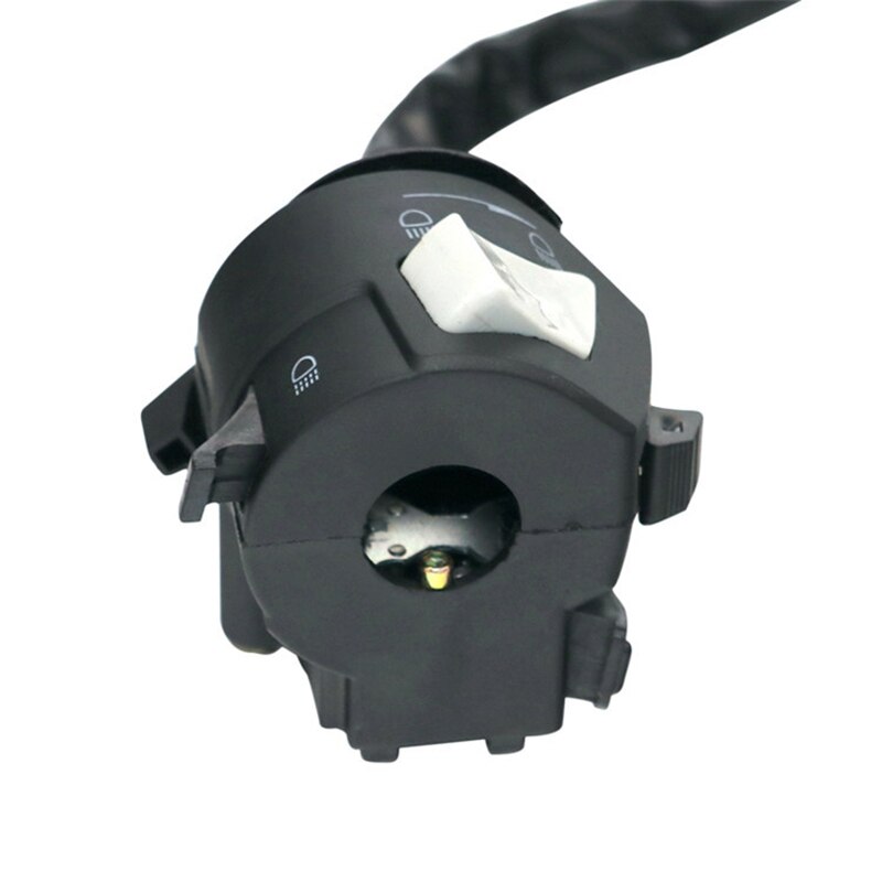 22mm Universal Motorcycle Switch Assembly Handlebar Left Right Control Switch Turn Signal Electric Fog Lamp Light Switches