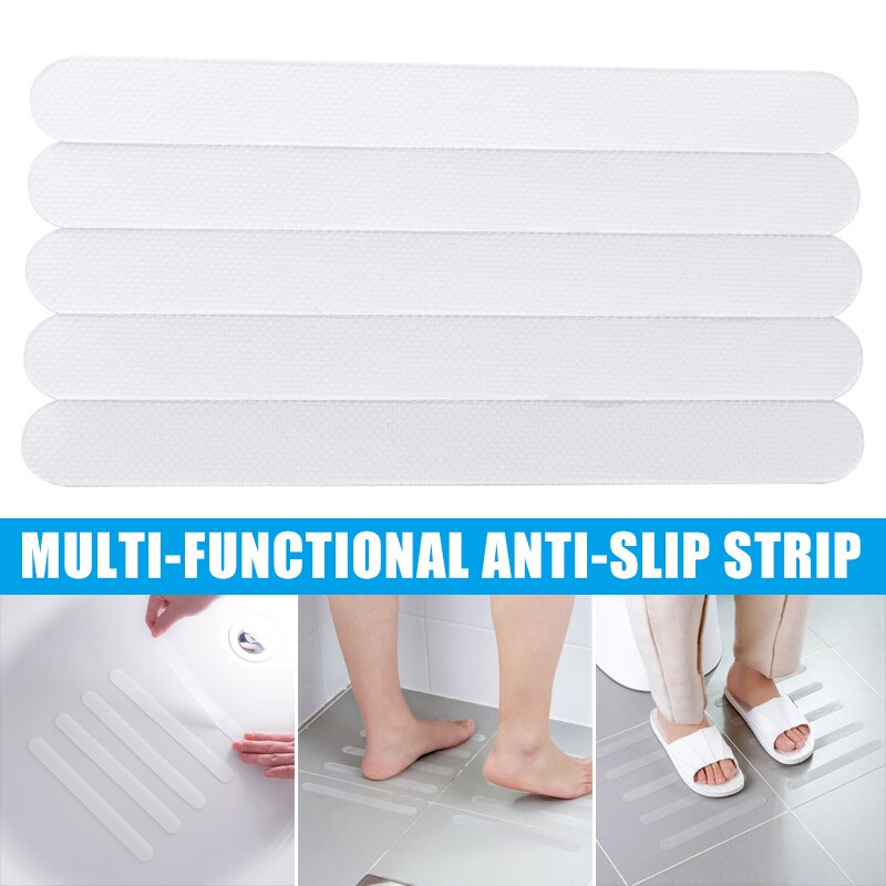 6/12/24pcs/set Anti Slip Bath Mats Grip Stickers Shower Strips Pad Flooring Safety Tape Mat for Bathroom HFing