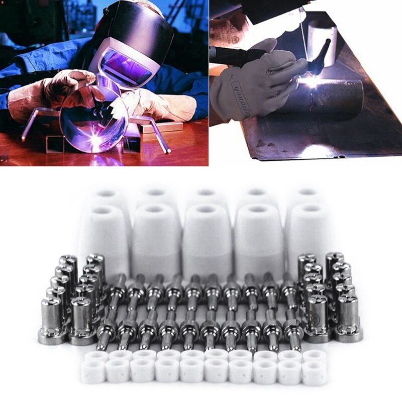 80Pcs Plasmasnijtoorts Verbruiksartikelen Set 80Pcs Plasmasnijtoorts Verbruiksartikelen Set