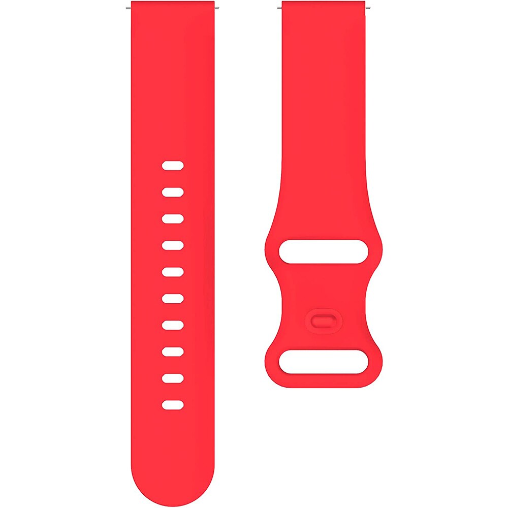 Siliconen Band Voor Umidigi Uwatch 3S 2S Uwatch2 Urun S Smartwatch Band Horlogeband Armband Vervangen Accessoires: Red