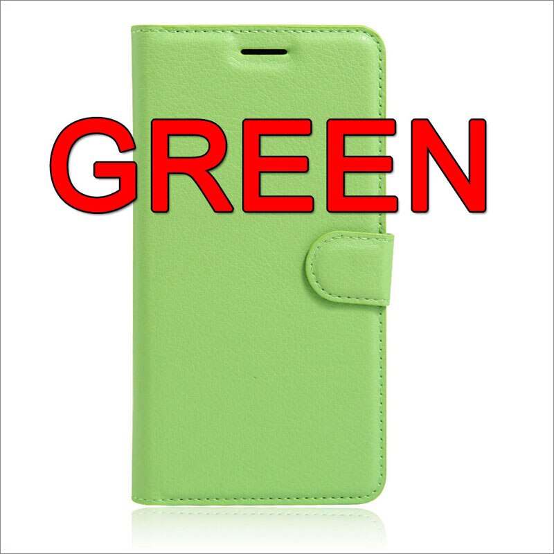 Bogstil pu læder taske cover til xiaomi redmi 9c flip tegnebog telefon tasker tilfælde med stativ til redmi 9c nfc: Grøn