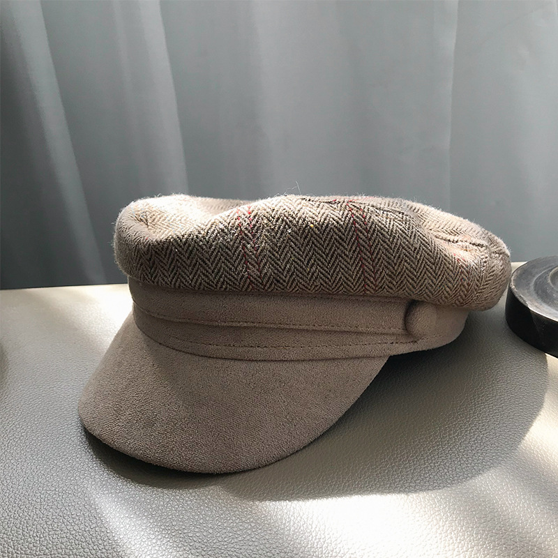 Japanese Style Hand Woven Straw Hat Women Black Hat Korea Tall Satin Weave Bucket Hat Women Summer Knit Bucket Hat: Khaki