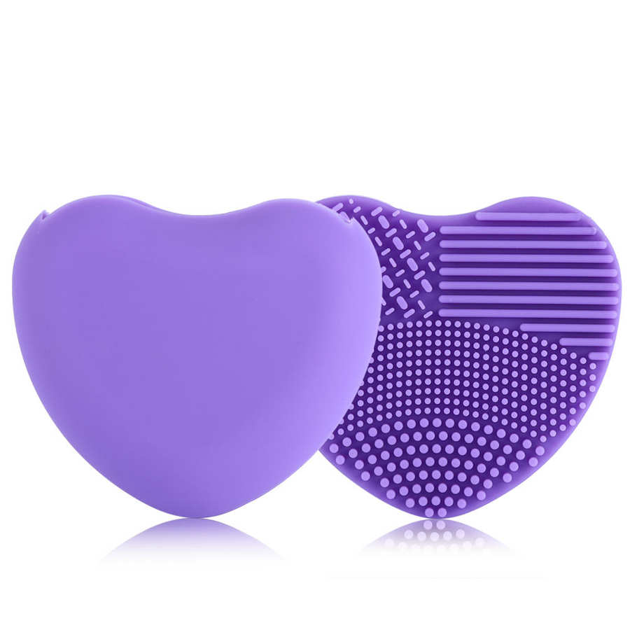 1pc siliconen make-up kwasten reinigingspads make-up waskwast gel reinigingsmat foundation make-up kwasten scrubber board tool