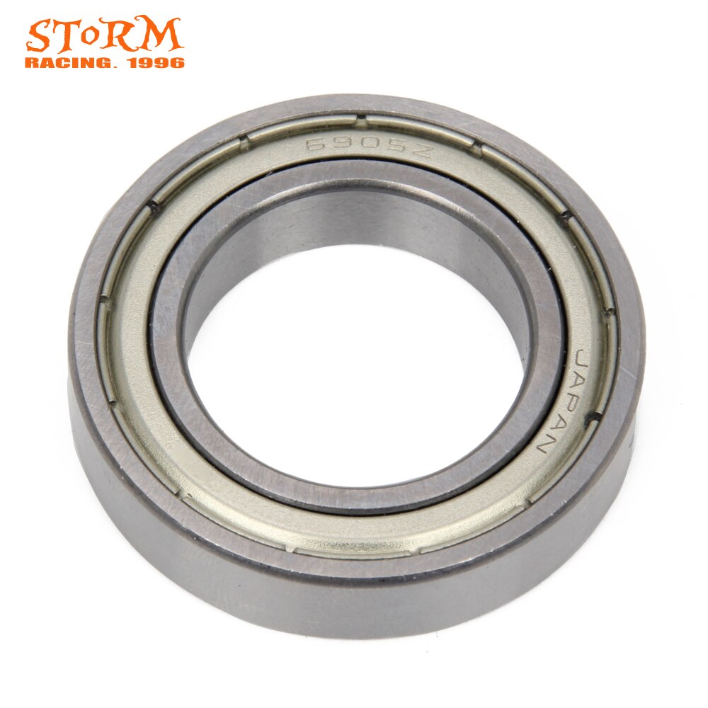 Roulements à roulettes pour roue arrière de moto | Moyeu 6905 Z pour YZF KX KXF RMZ 125 250 KLX450R RMX RM CR CRF 125R 250R 250X 450R