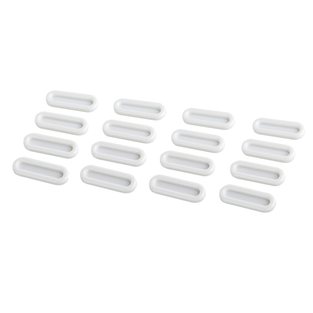 16pcs Paste Open Sliding Door Handles for Interior Doors Glass Window Cabinet Drawer Wardrobe Self-adhesive Handle