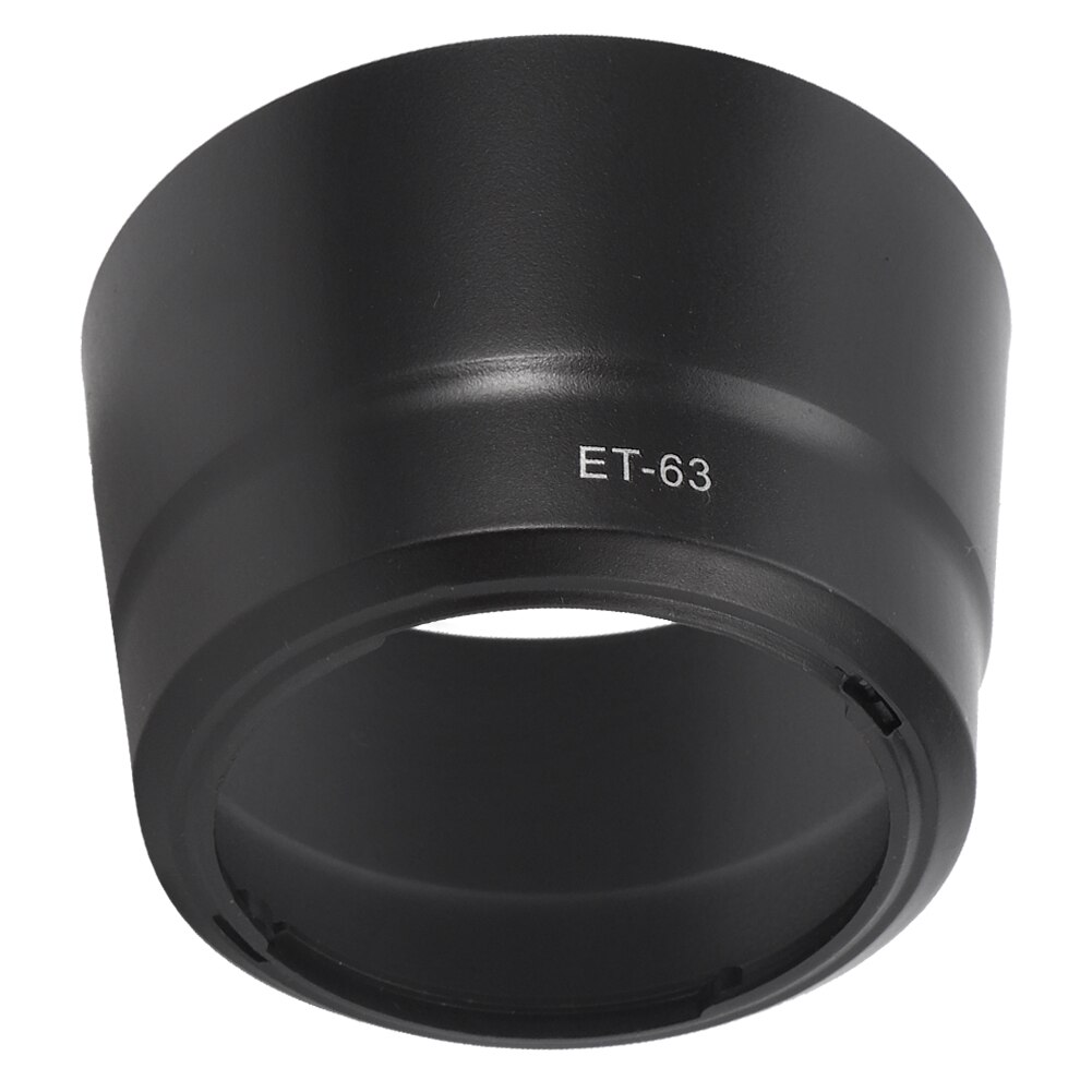 Accessoires de lentilles de pare-soleil et-63, support de caméra en plastique adapté aux objectifs ef-s 55-250mm f4-5 6 IS