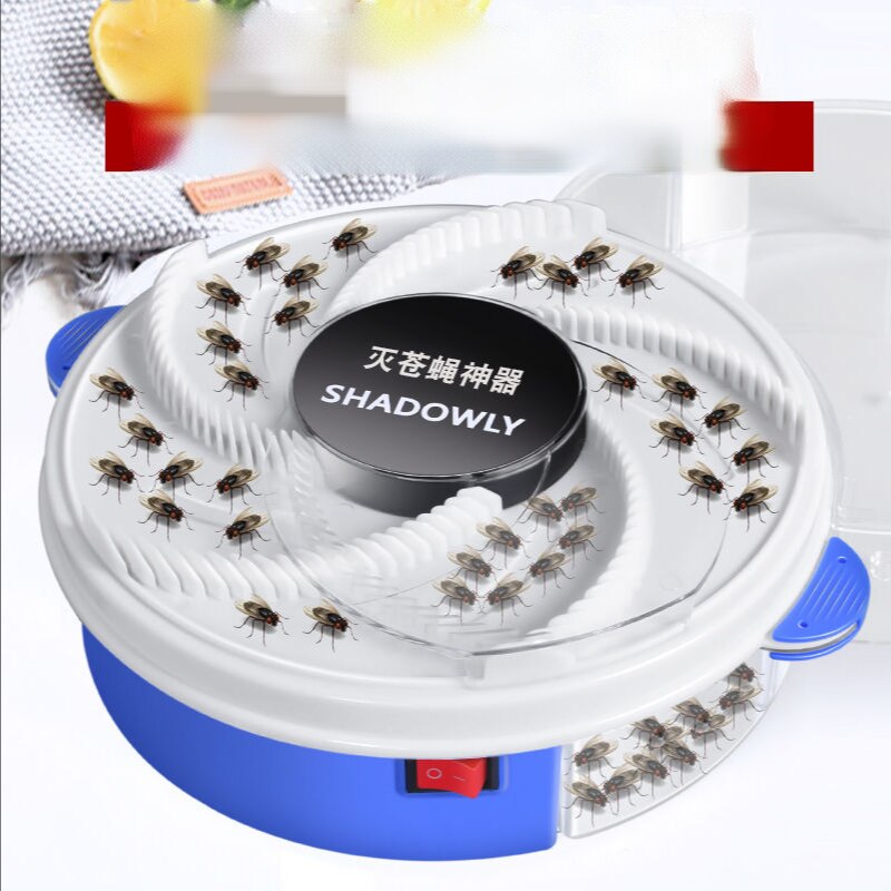 Fly-killing fly artifact household sweeping light to capture fully automatic electric catch-and-repair fly trap to drive flies