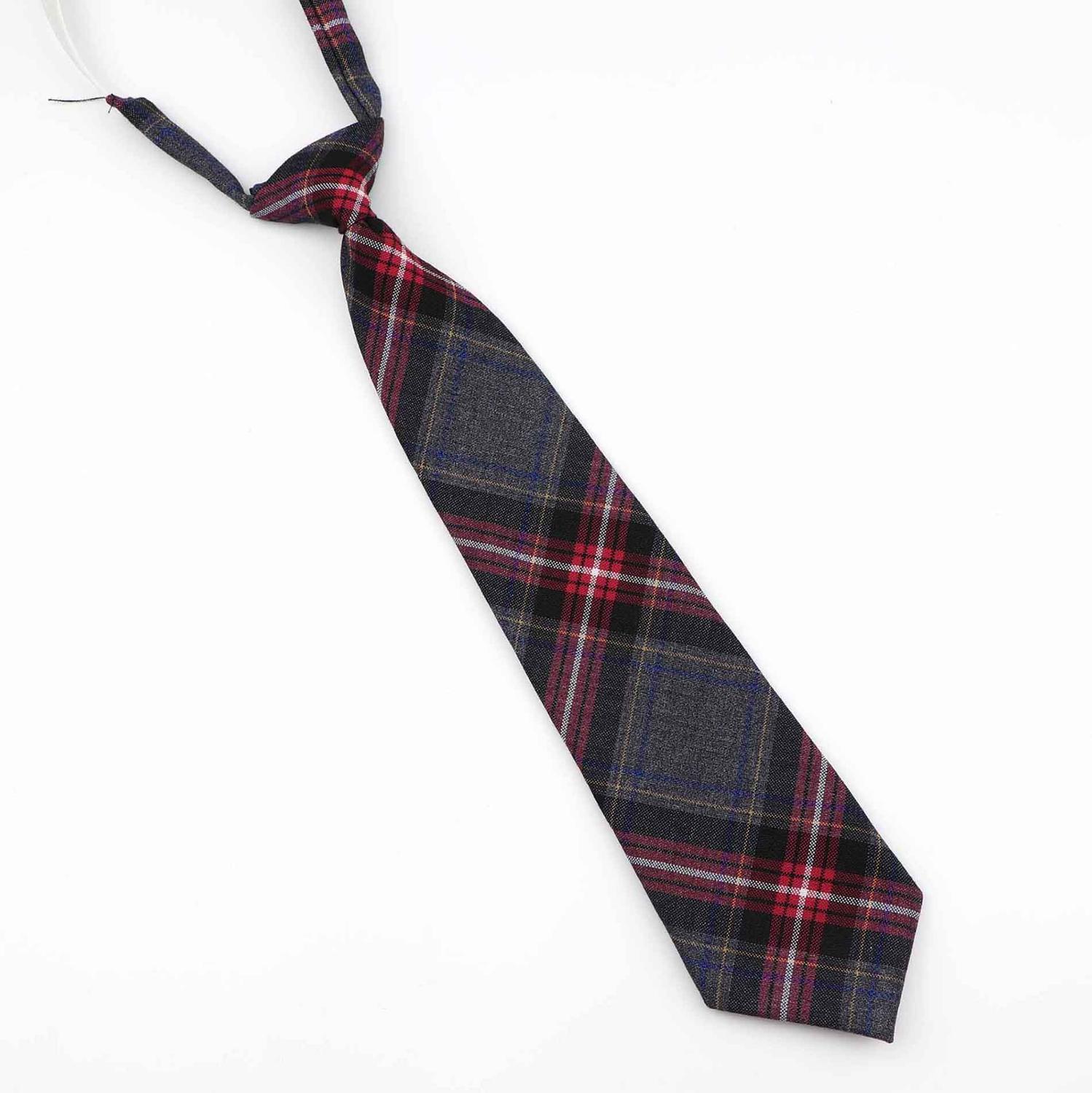 Student Lui Slim Stropdas Skinny Stripped Tie Eenvoud Elastische Band 7 Cm Breedte 33 Cm Lengte Partij Formele Mannen kids Banden: 10