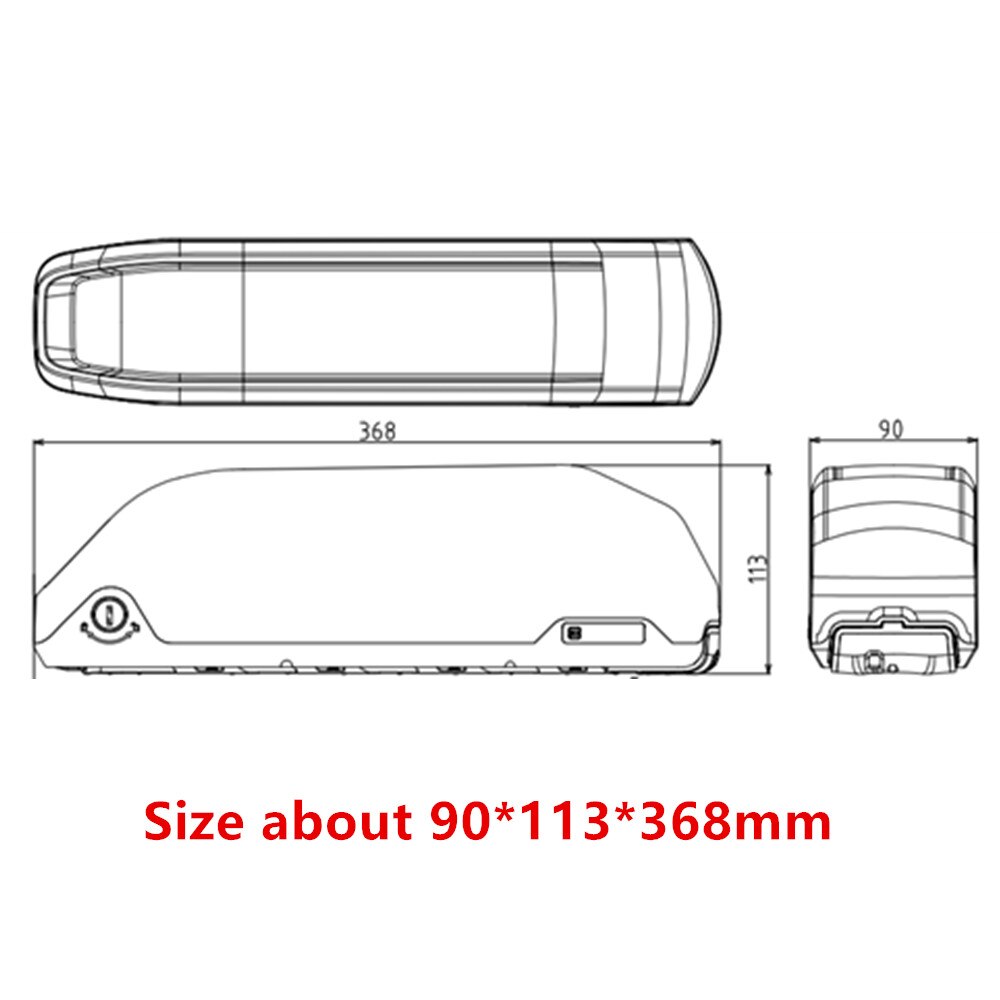 60 65 70 pcs 18650 Cells Ebike Battery Box solution 36V 15Ah 20ah 48V 16Ah 17Ah 52V 17.5Ah Electric Bike Fat Bike Battery Case