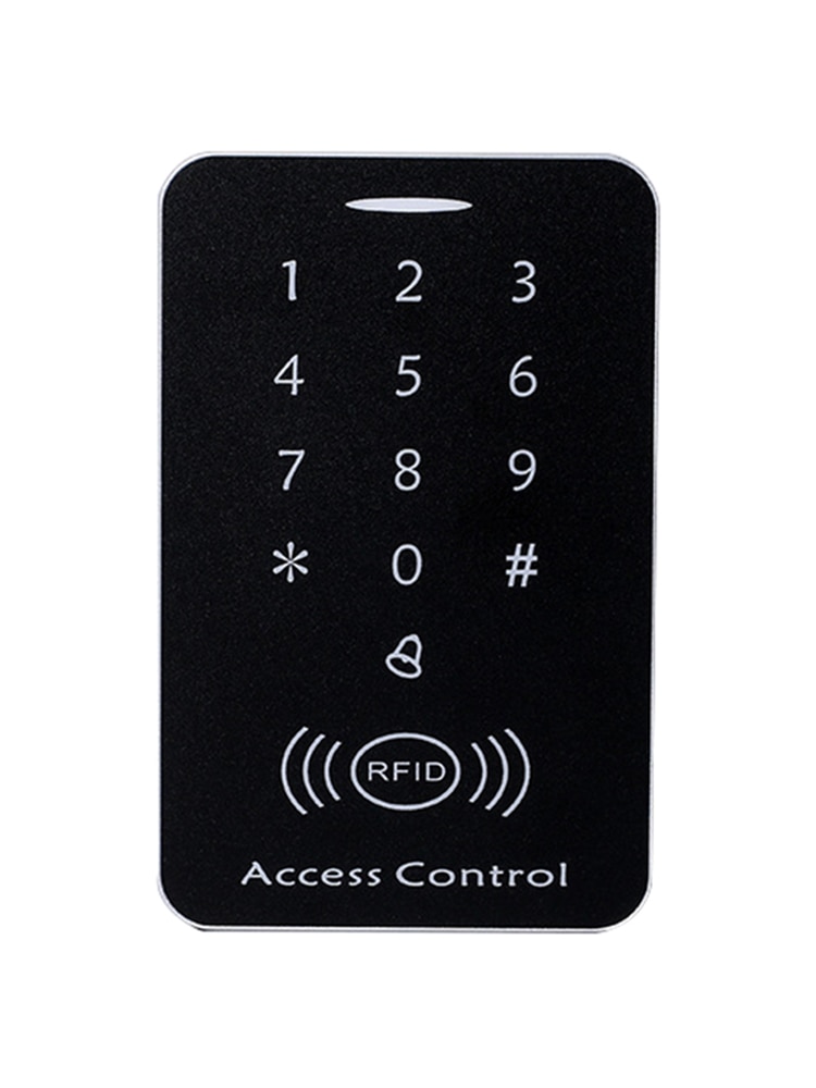 1PC 125KHz RFID Access Control System Security ID Card Password Door Lock 10 Keyfobs