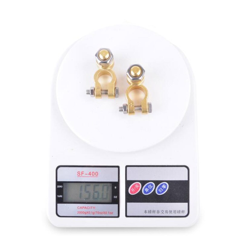 Universele Messing Batterij Terminal Post Positieve Negatieve Voor Auto Voertuig Marine Boot