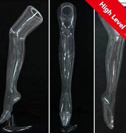 Leg Plastic Model High Level Transparent PVC Leg Mannequin Leg Model... – Grandado