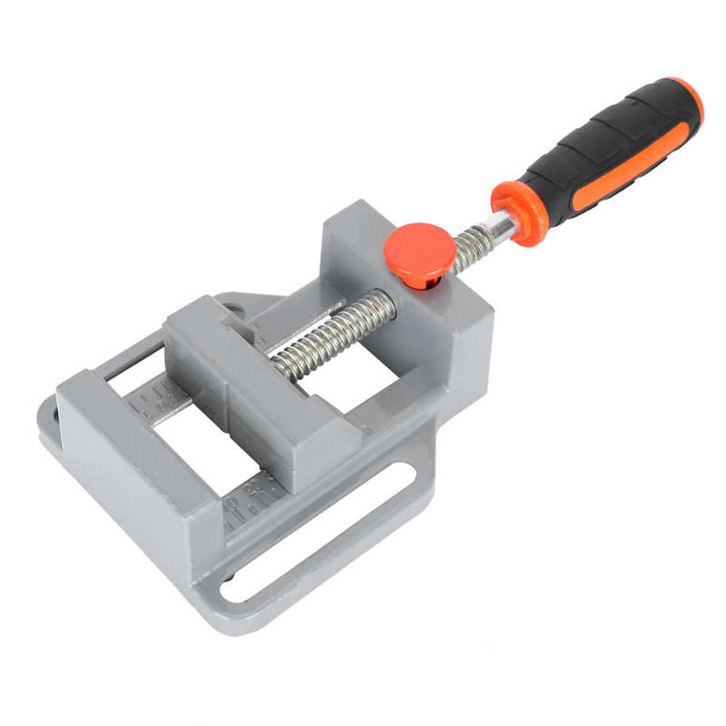 Drill Press Vise 70mm Mini Household DIY Aluminum Alloy Vice Flat Pliers Bench Clamp