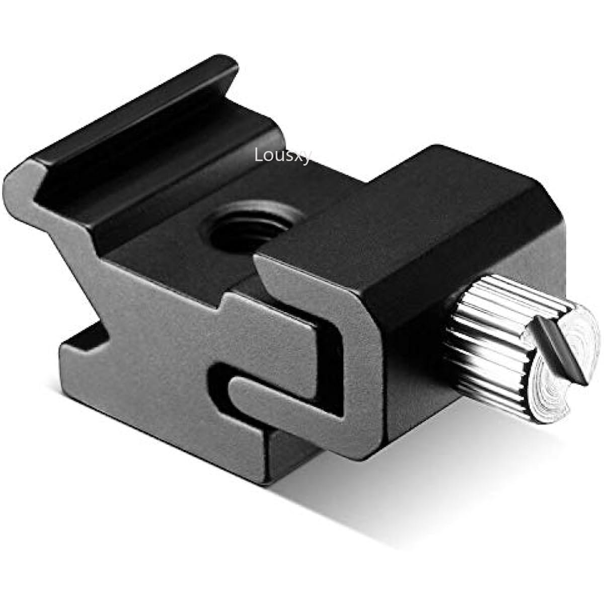 Adaptateur de support de Flash de chaussure froide d'appareil photo en métal avec filetage de vis de trépied 1/4 "-20 pour appareil photo reflex Nikon Canon flash speedlite