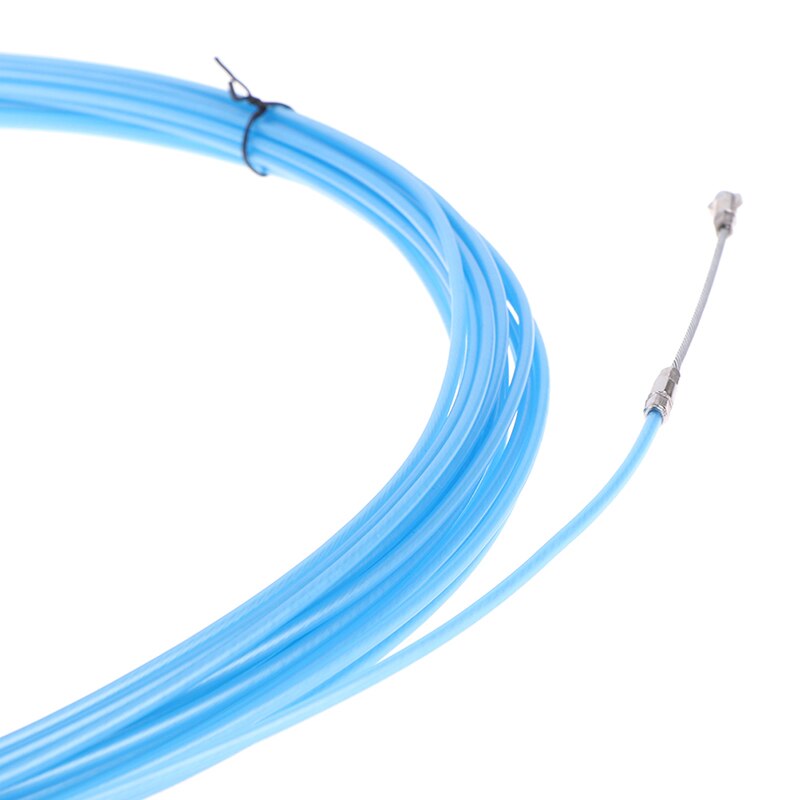 10M/15M/20M/30M/50M Blue Electrician Tape Conduit Ducting Cable Puller Tools with Wheel Pushing