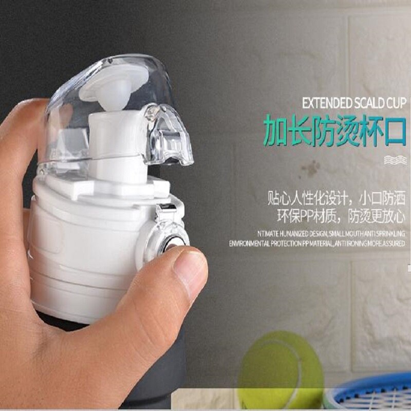 Outdoor travel silicone folding cup telescopic cup large capacity sports kettle mountaineering portable press water bot