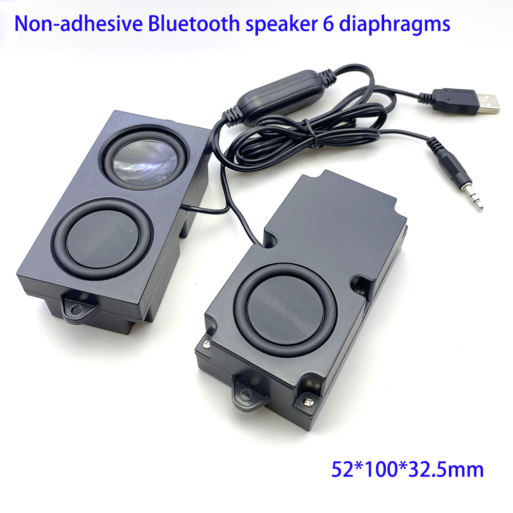 High power small speaker USB mini sound system portable cavity subwoofer DIY for laptops mp3 mp4 TV sound amplification