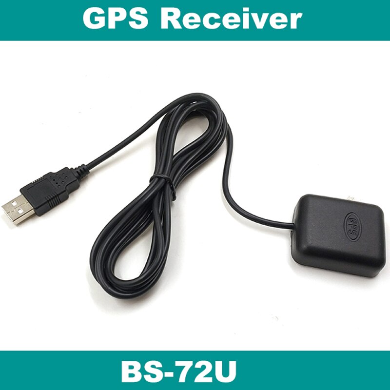 GPS ontvanger, USB driver, 4 M FLASH, NMEA-0183 9600 bps, BS-72U, laptop, vervangen SIRF IV BU-353S4