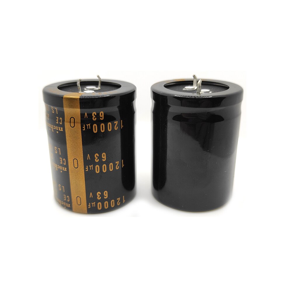 4pcs 63V/12000UF Nichicon 12000UF 63V 35 * 45mm Pitch 10mm Audio Fever HIFI Audio Amplifier Filter Capacitor