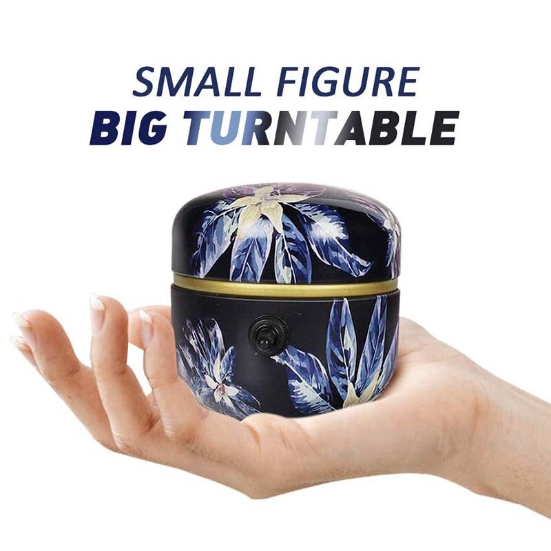 Mini Electric Pottery Wheel Machine-with Tray, Adjustable Speed Pottery Wheel Clay Tool for Beginners