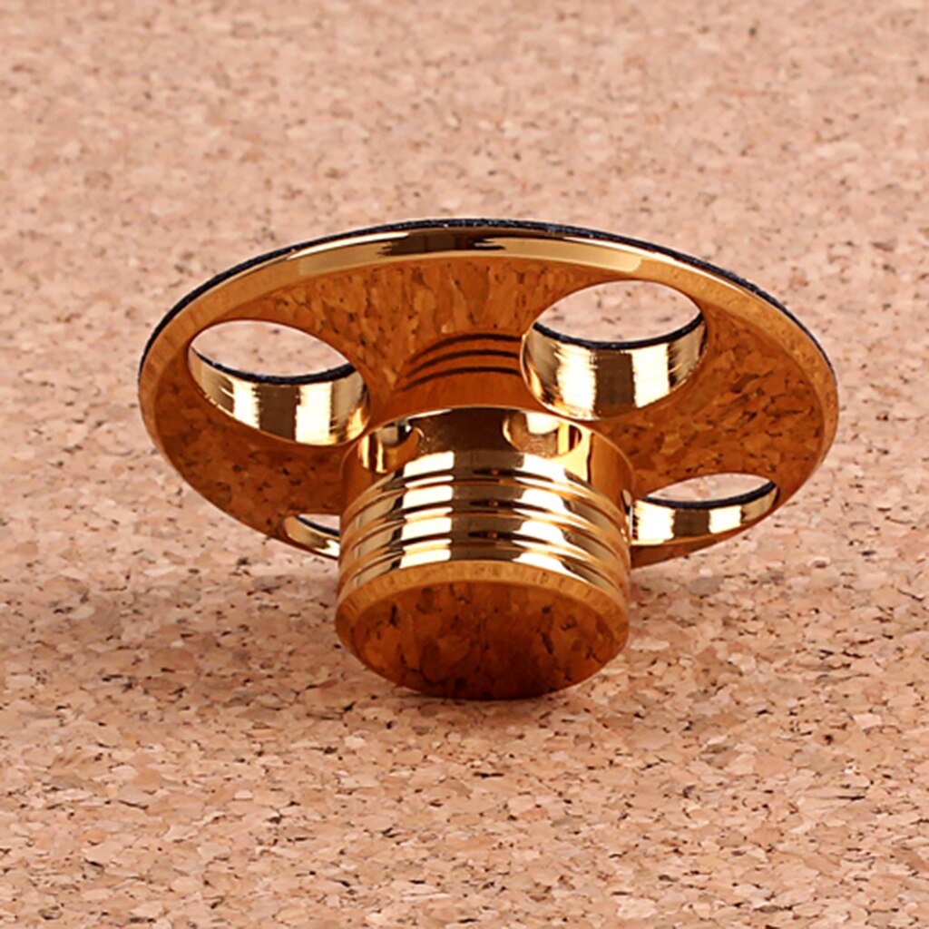 Deluxe Vinyl Turntables Metal Disc Stabilizer Record Weight Clamp