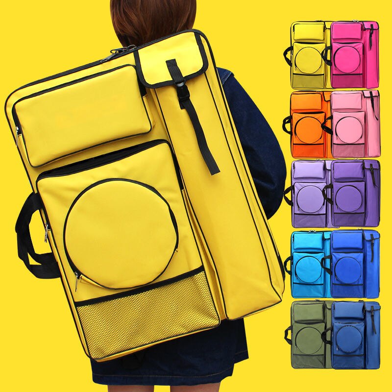 Planche à dessin sac de rangement croquis étudiant grand sac de rangement Photo outil d'art multifonctionnel sac à main fournitures d'art