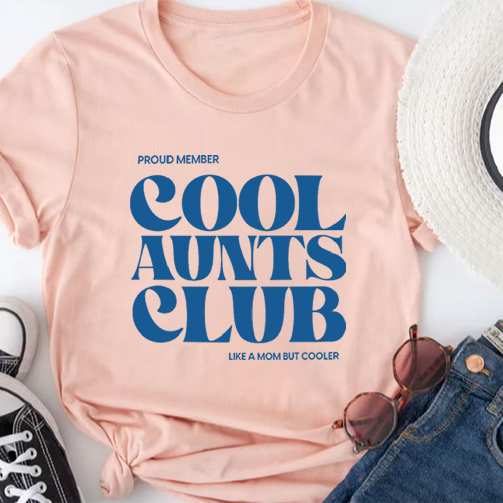 Coola mostrar klubb grafiska t-shirts coola mostrar t-shirts coola mostrar klubb befordrad till moster t-shirts blivande moster damkläder: Xxxl / Rosa