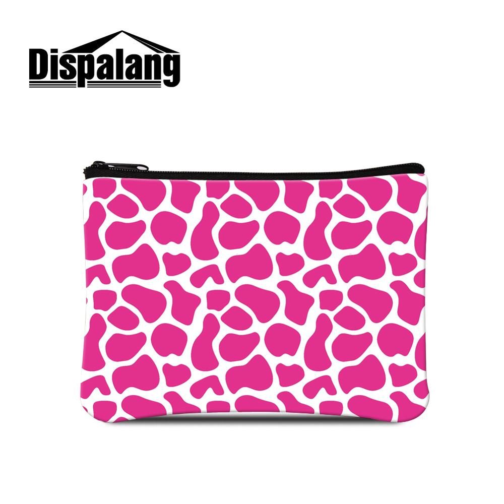 3D Prints Animal Elementen Foto op Mini Portemonnees DIY Personiltion Zak Kleine Portemonnee voor Jongens Kleine Vrouwelijke Cosmetische Pouch: Grijs